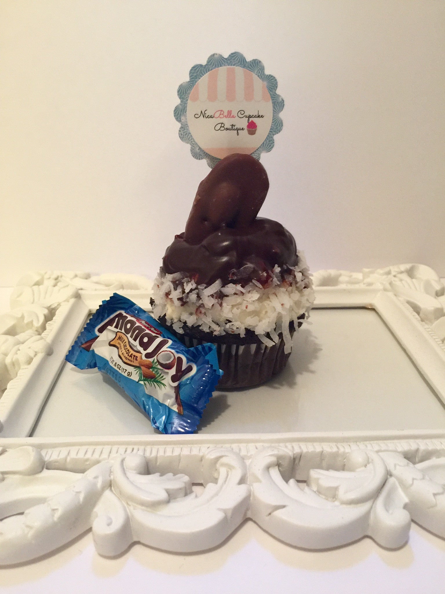 Almond Joy Inspired Cupcake