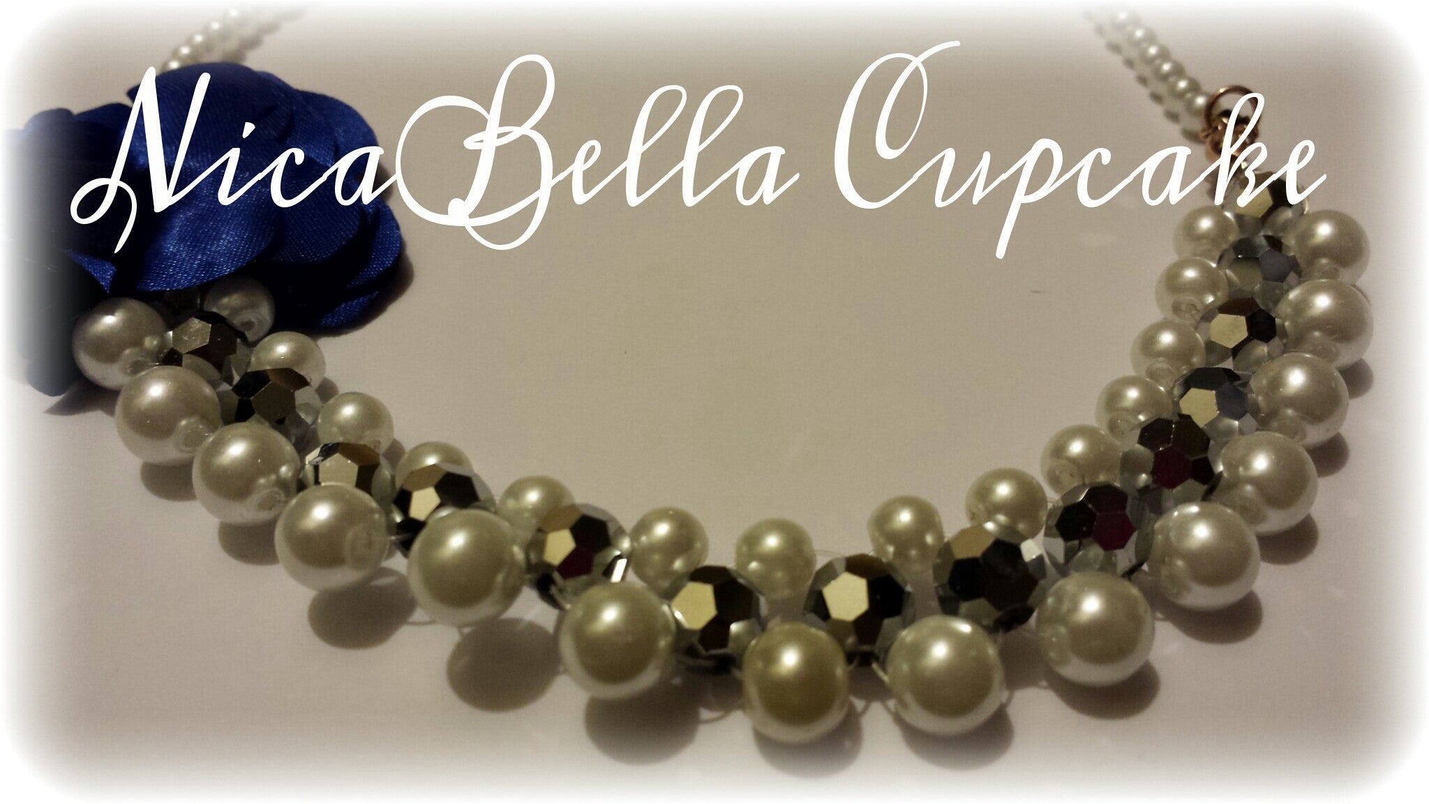 Pearl Beaded Collar - NicaBella Cupcake Boutique