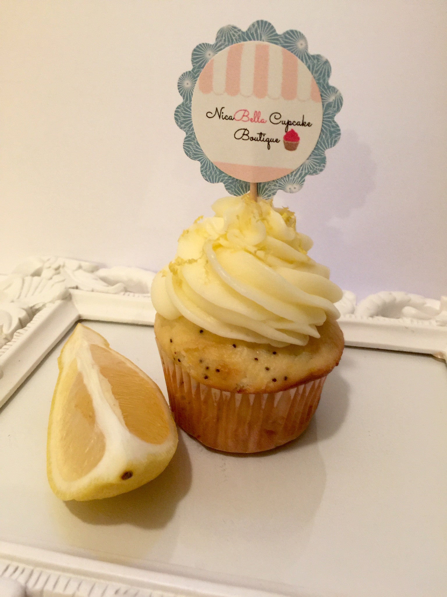 Lemon Poppyseed - NicaBella Cupcake Boutique