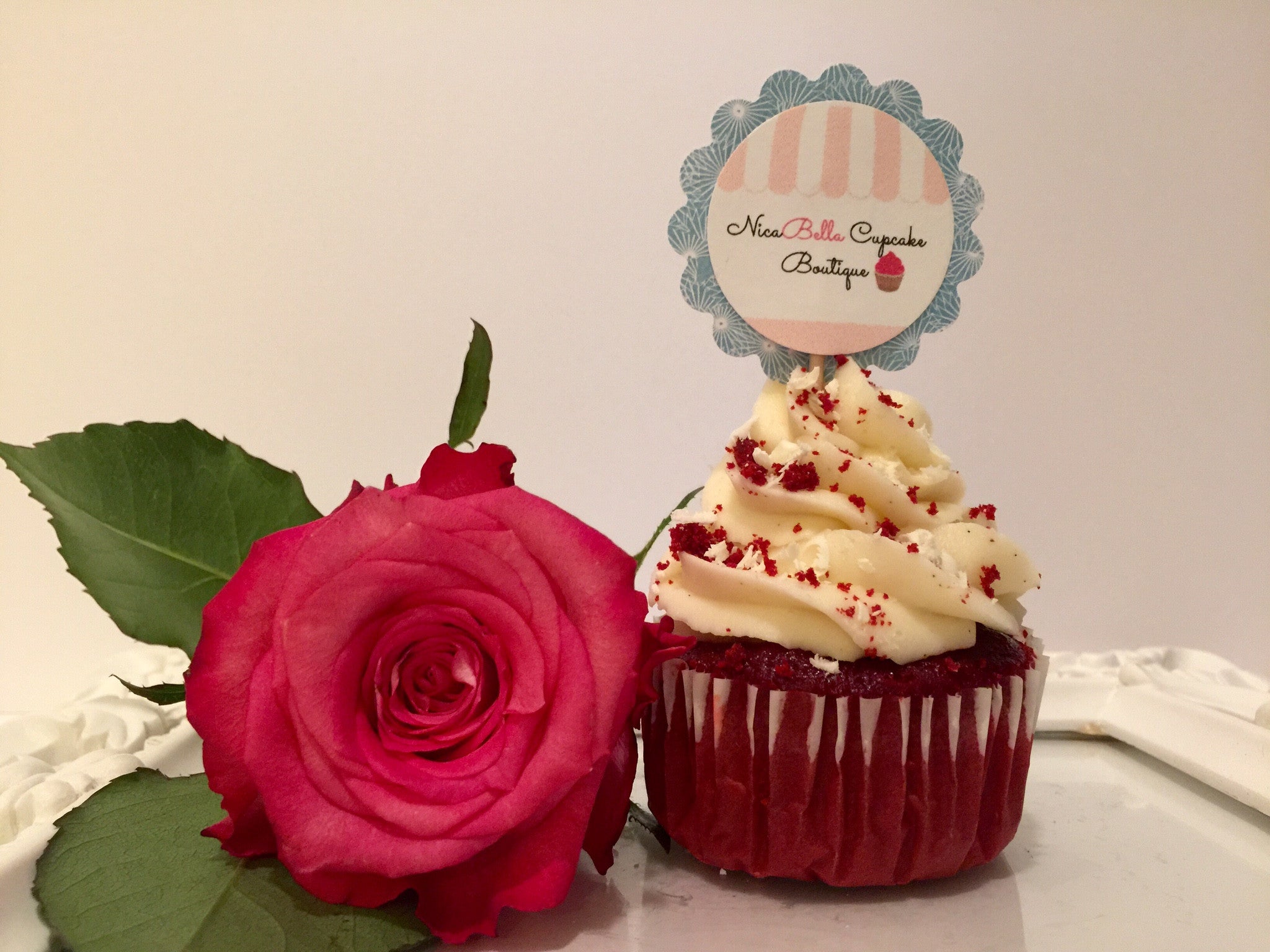 Red Velvet Cupcake - NicaBella Cupcake Boutique