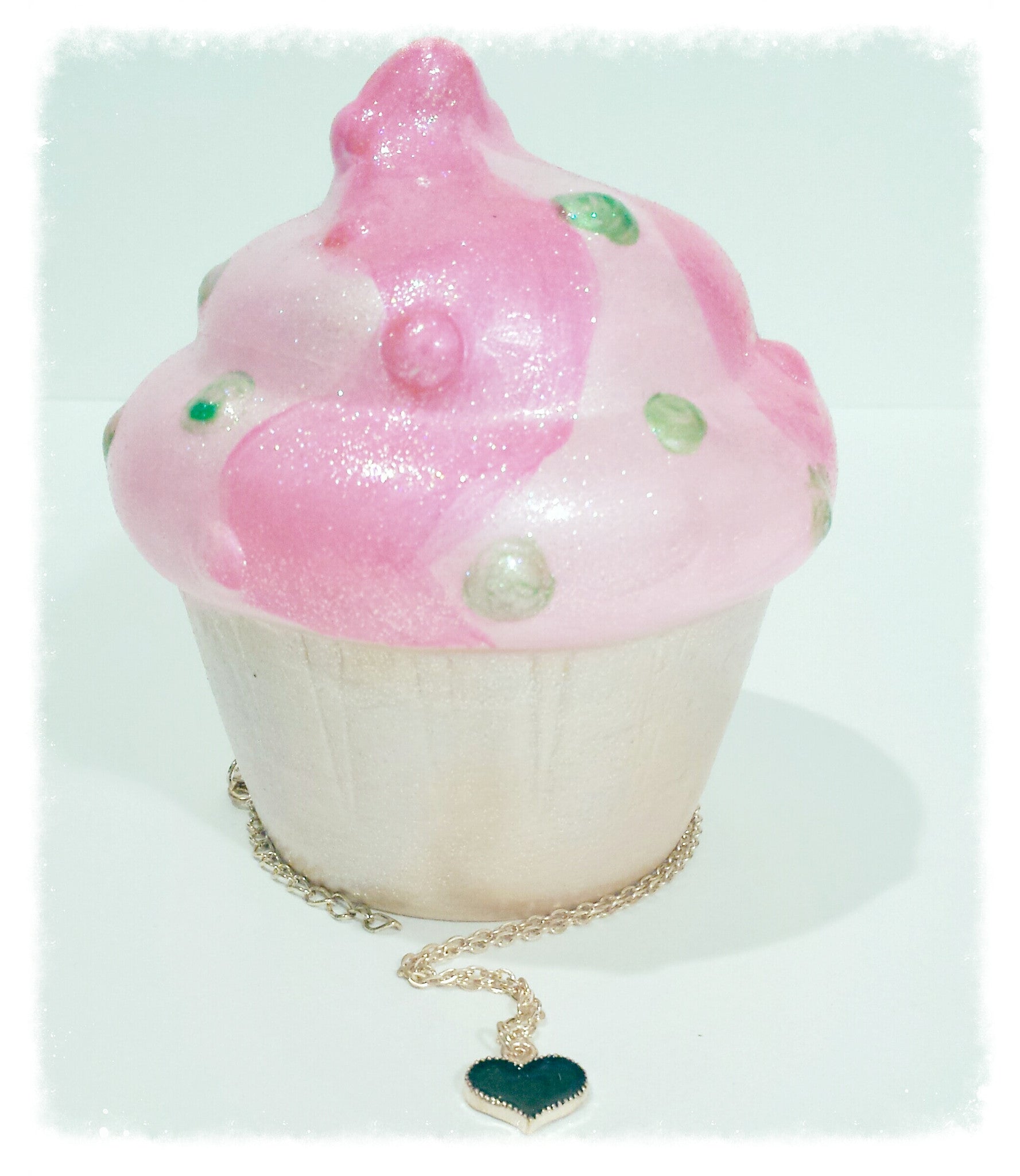 Black Heart Necklace - NicaBella Cupcake Boutique